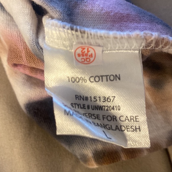 NWT🌟Fashion Nova Tye Dye Crop Top - Picture 3 of 4